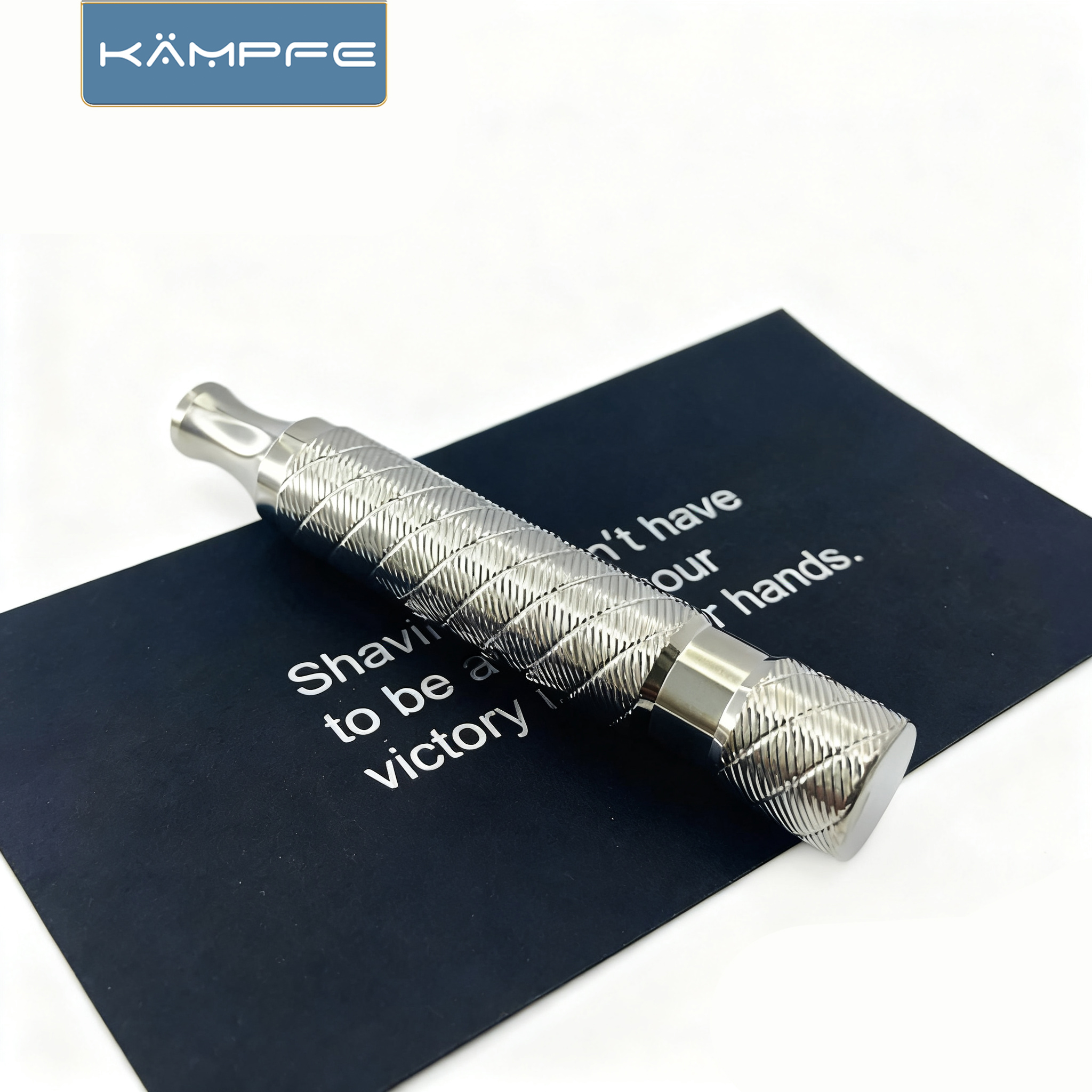 Men'S Grooming Underarm - KAMPFE Polished Titanium Safety Razor Handle
