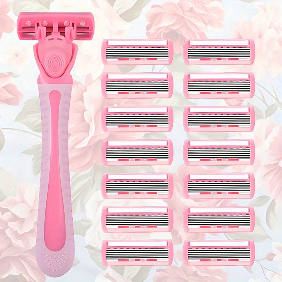 Men'S Grooming Hair Removal - 6-Layer Manual Body Hair Razor, Women's