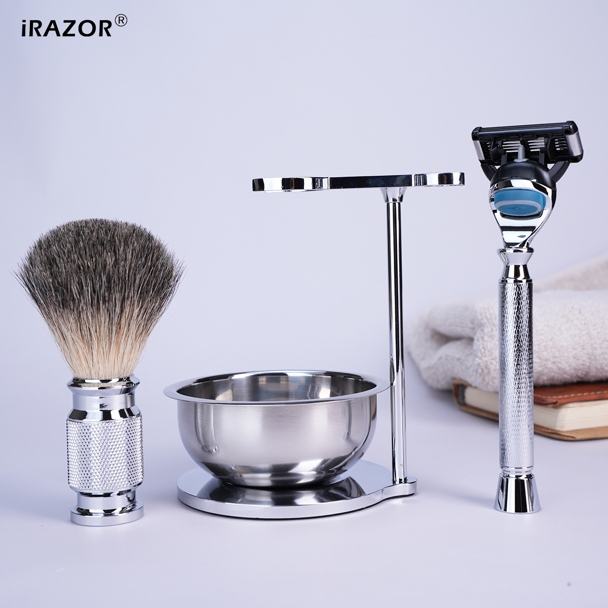 Men'S Grooming Underarm - iRAZOR Men‘s Luxury Shaving Set -