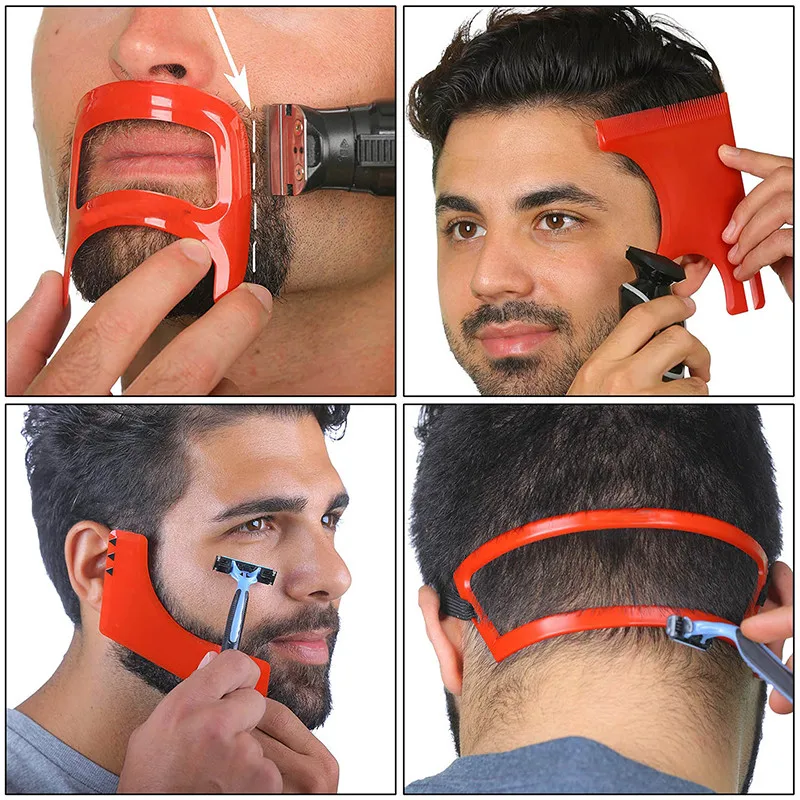 2/4Pcs Men's Beard Combs Hair  - Men'S Beard Grooming recension och pris