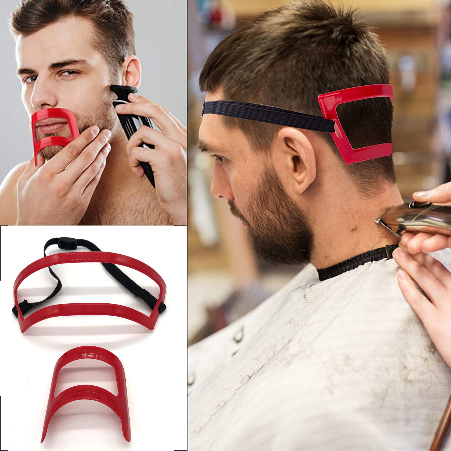 2/4Pcs Men's Beard Combs Hair  - Men'S Beard Grooming recension och pris