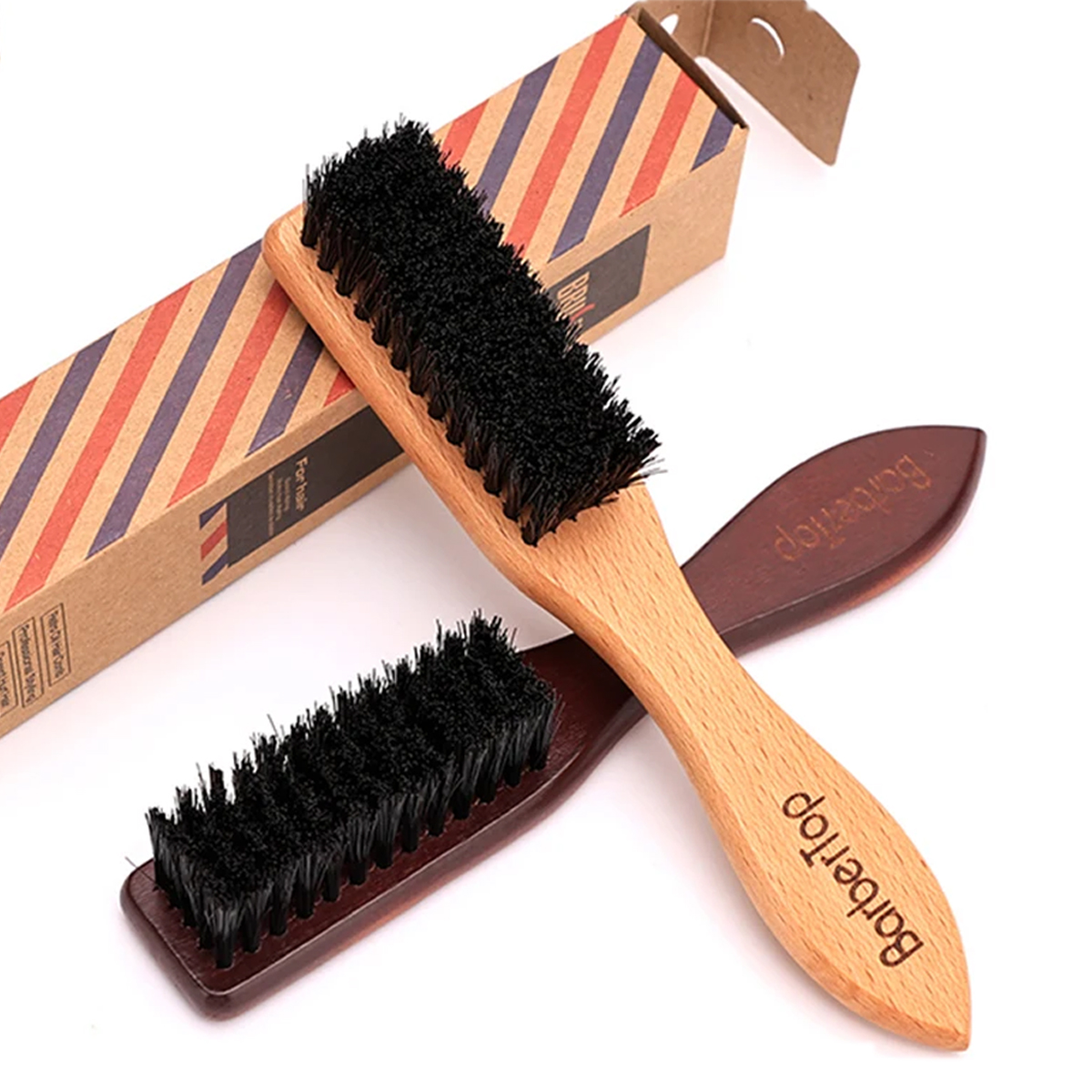 Barbershop Wooden Handle Boar  - Men'S Beard Grooming recension och pris