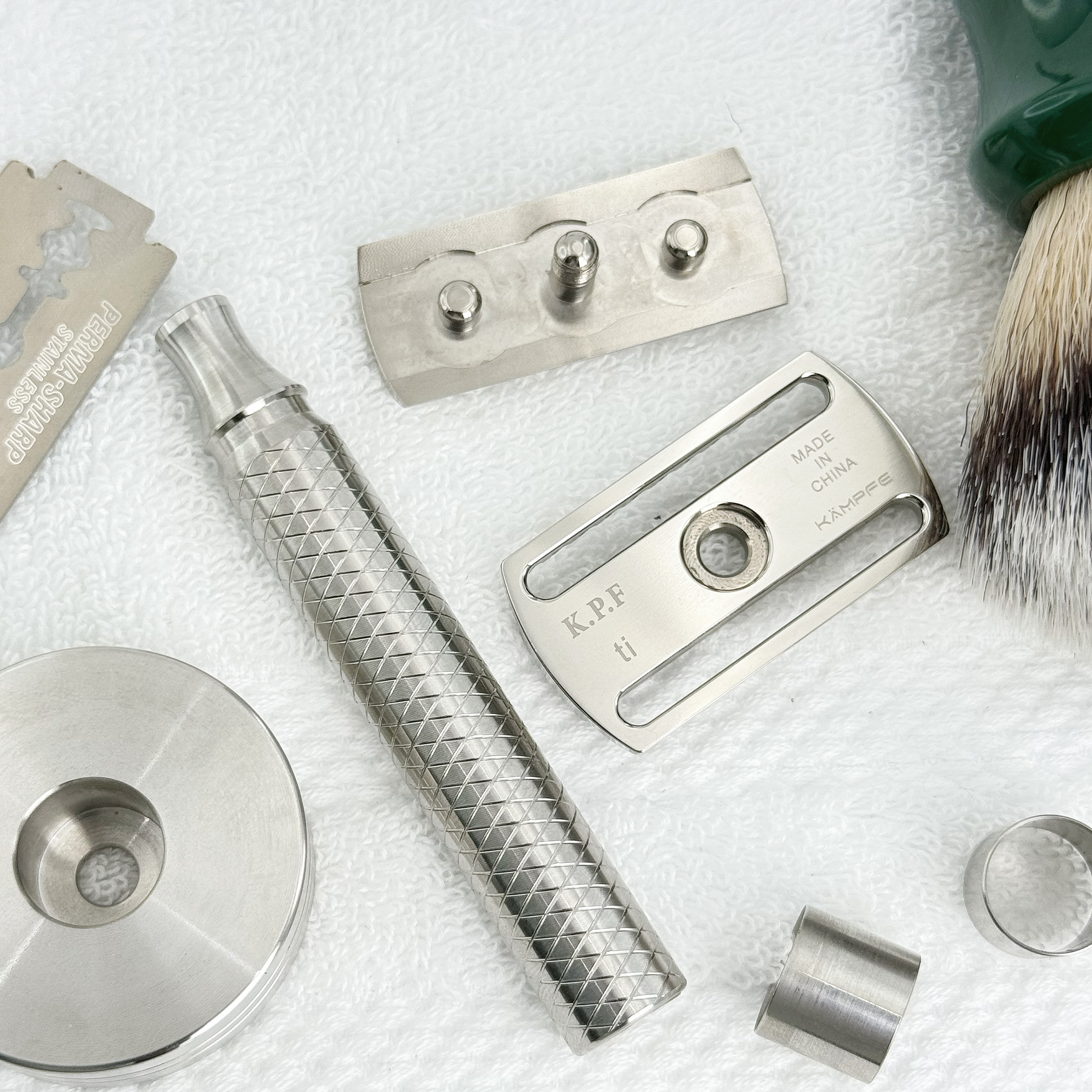 KAMPFE Titanium Alloy Handle S - Men'S Grooming Underarm recension och pris