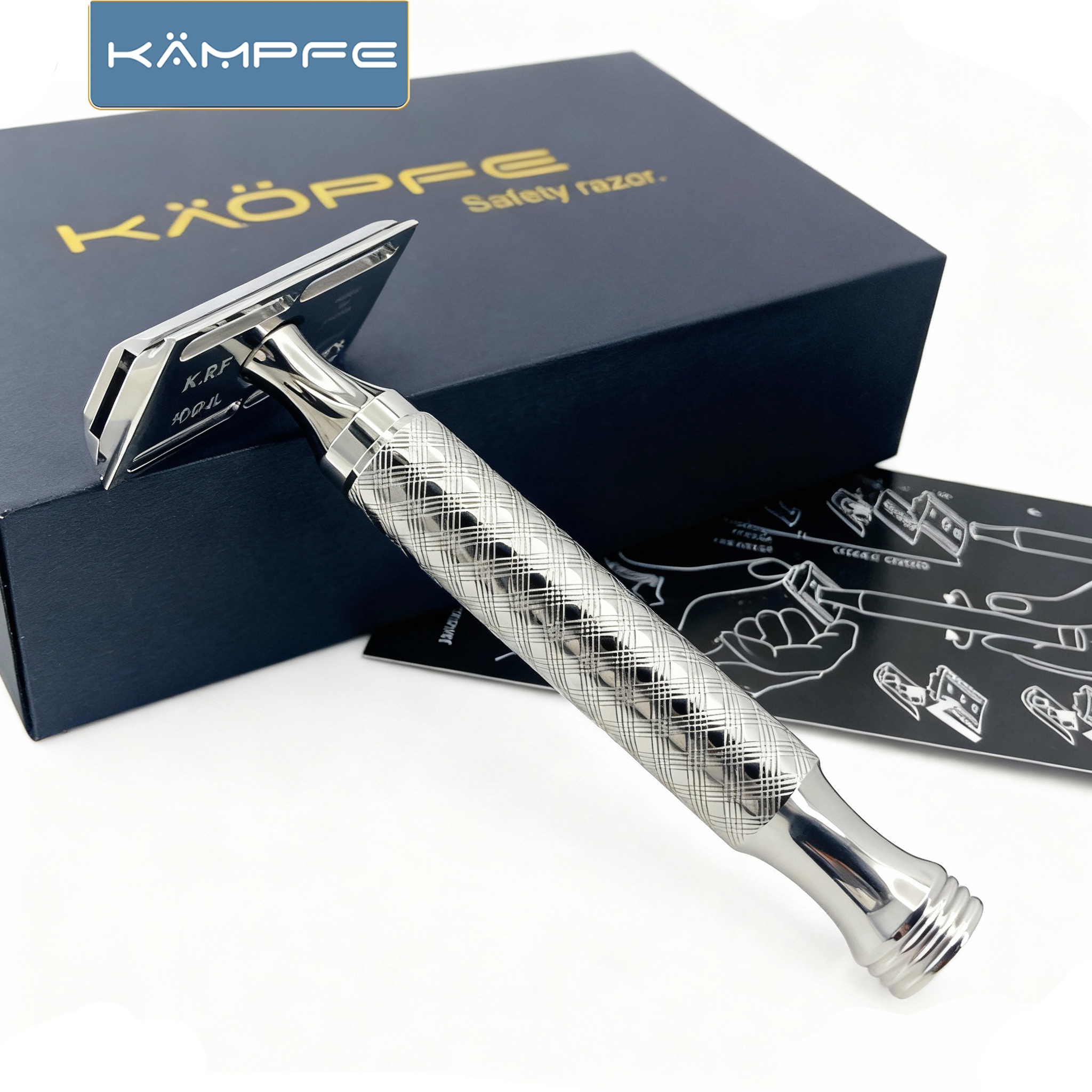 KAMPFE CNC Stainless Steel Sha - Men'S Grooming Underarm recension och pris