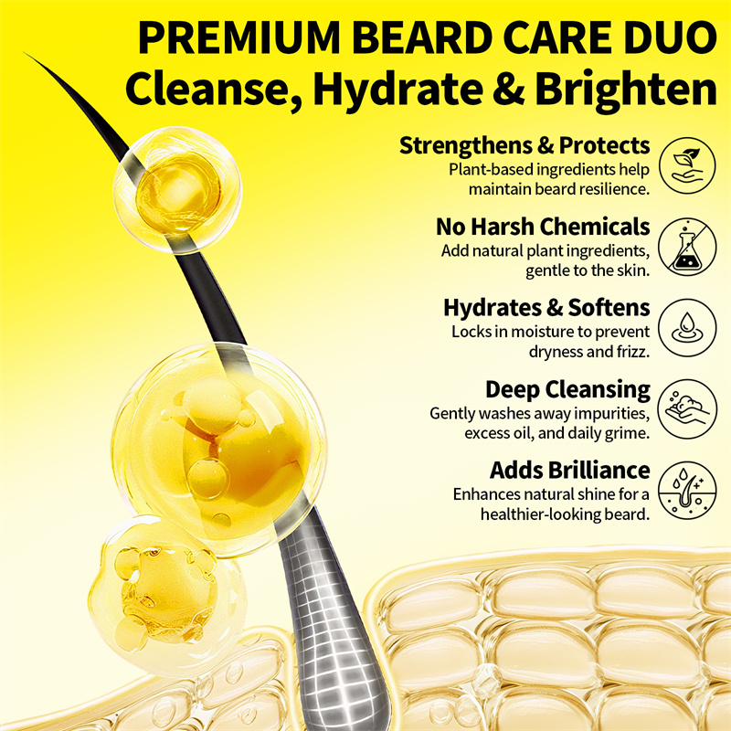 Men Beard Oil Kit Beard Moistu - Men'S Beard Grooming recension och pris