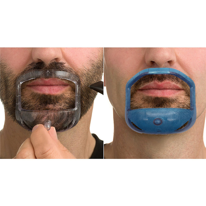 5pcs/set Transparent Beard Sty - Men'S Beard Grooming recension och pris
