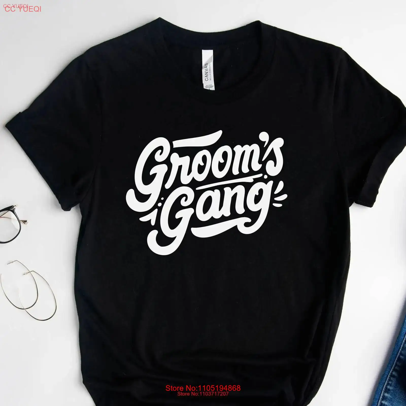 Grooms Gang T Shirt Bachelor P - Men Grooming Usa recension och pris