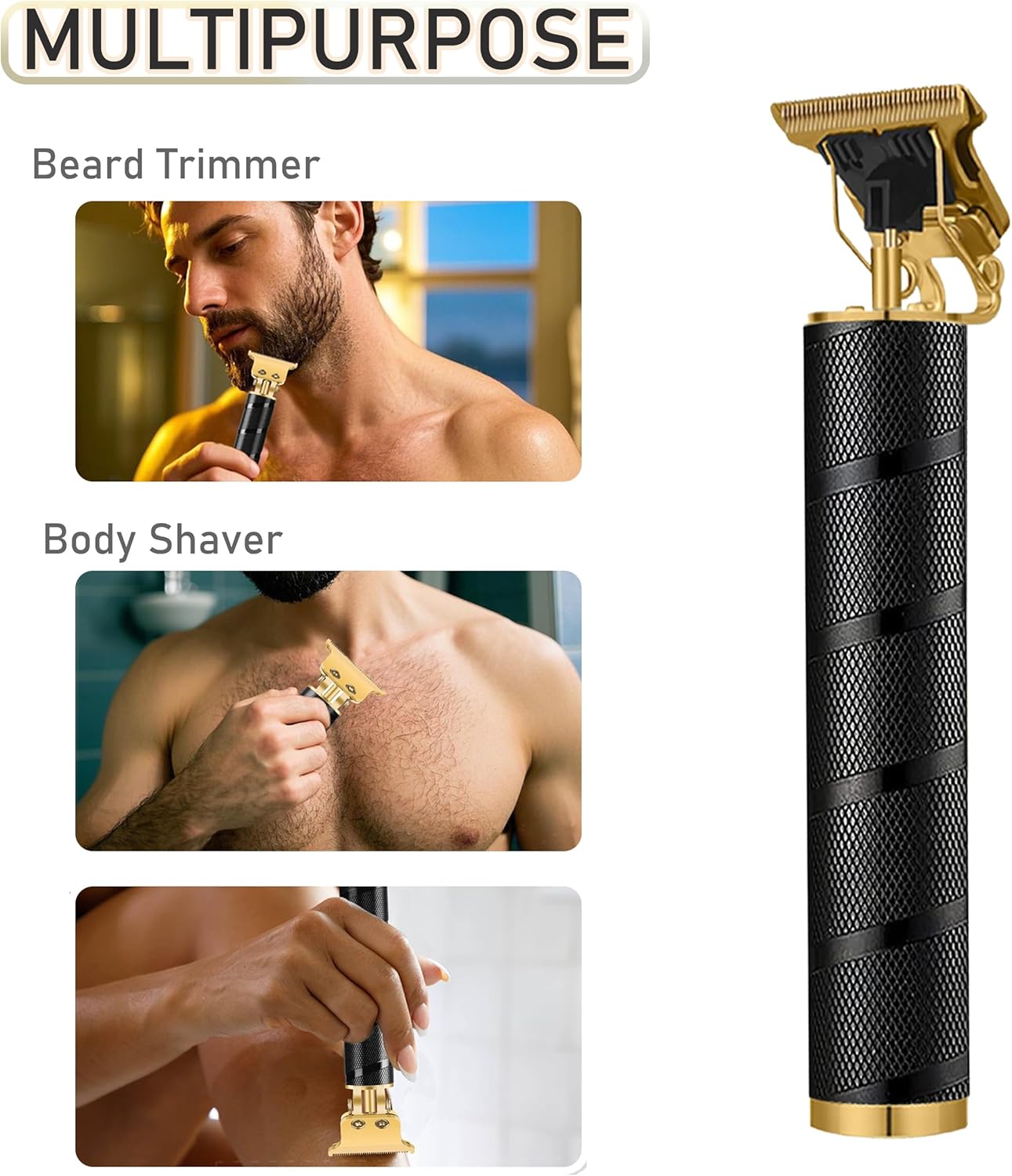 Cordless Hair Clipper and Bear - Men'S Grooming Products Kit recension och pris