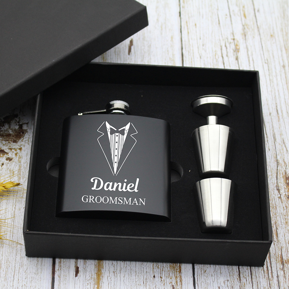 Custom Wedding Groomsman Gift  - Mens Grooming Box recension och pris