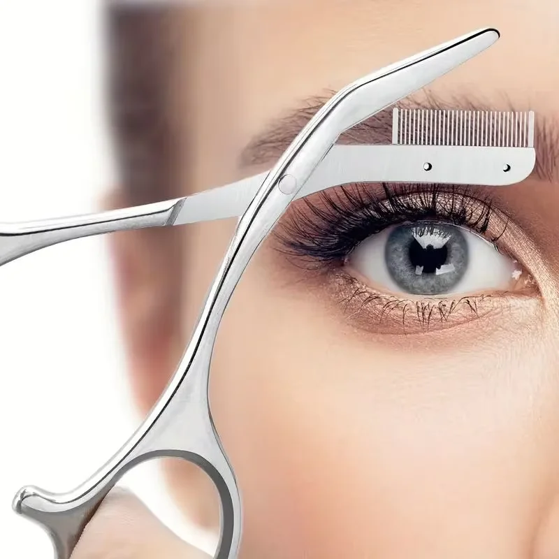 Stainless Steel Eyebrow Trimme - Men'S Grooming Hair Removal recension och pris