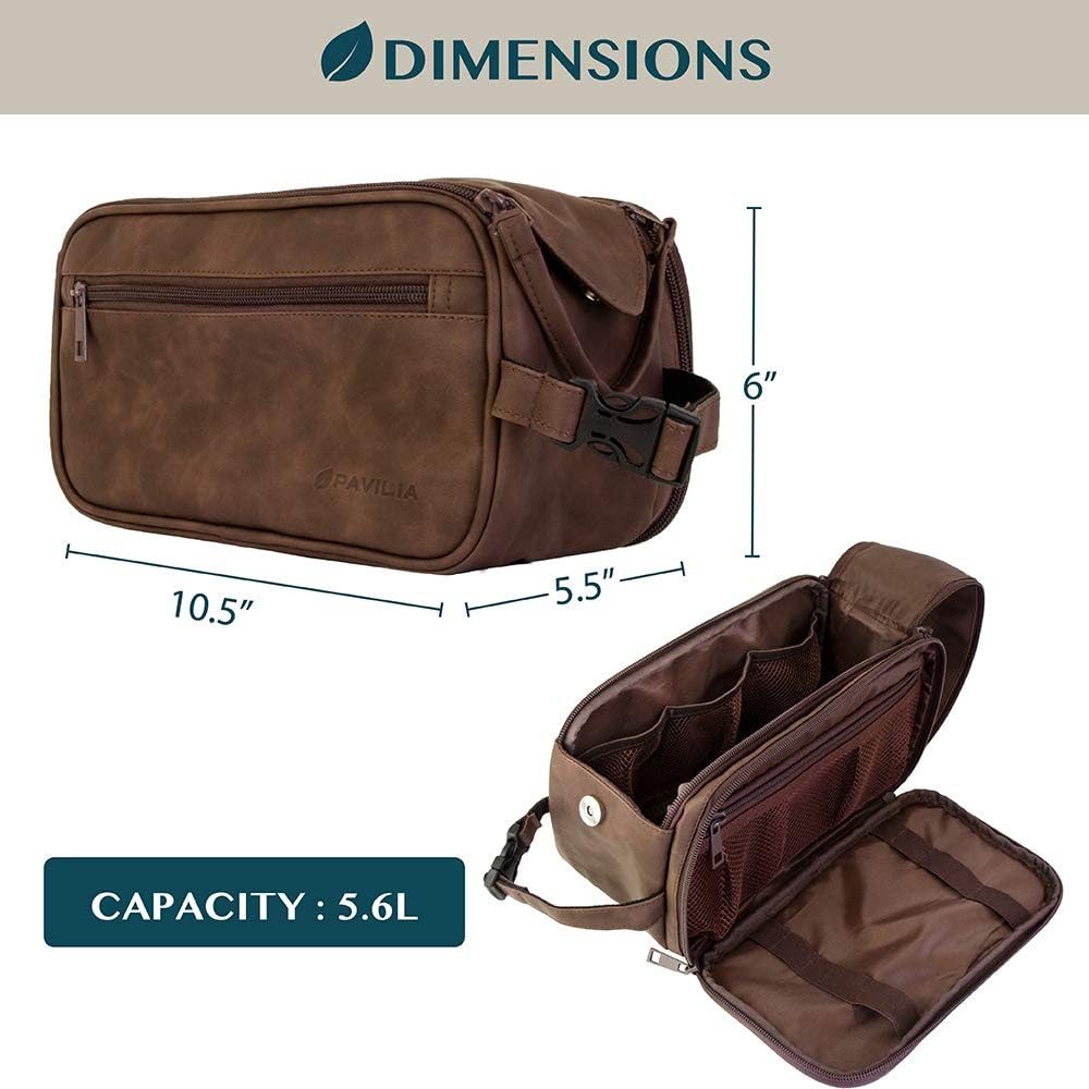 PAVILIA Toiletry Bag for Men,  - Men Grooming Usa recension och pris