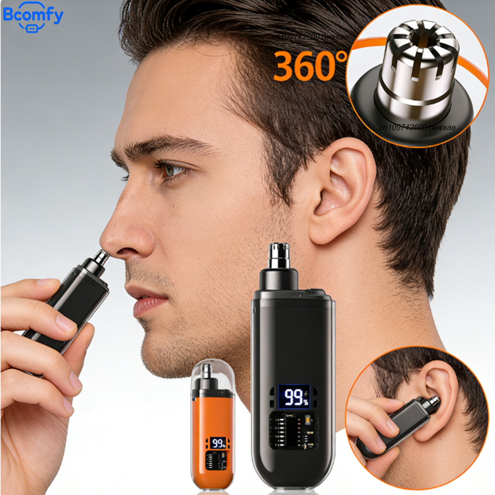 Mini Electric Nose Hair Trimme - Men'S Grooming Hair Removal recension och pris