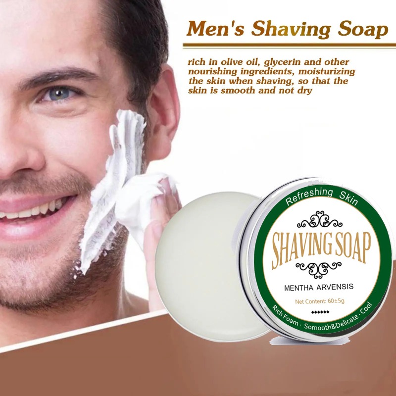 Man Beard Shaving Soap Gentle  - Men'S Beard Grooming recension och pris