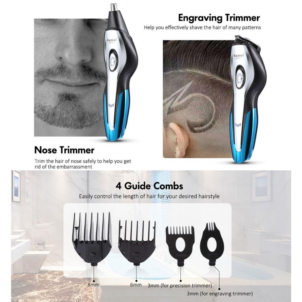 11 in 1 Cordless Hair Clipper  - Men'S Grooming Hair Removal recension och pris