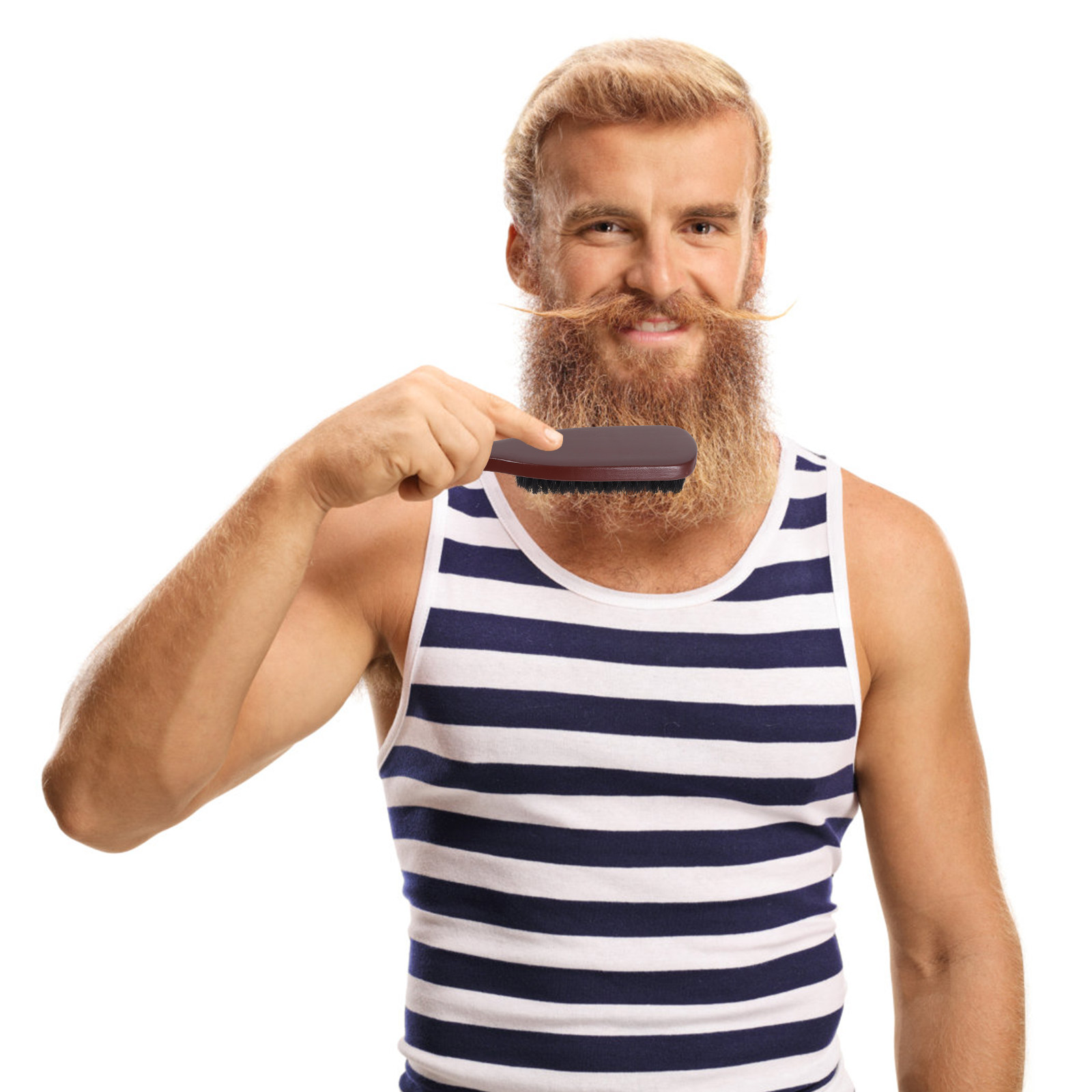 Mens Hair Brush Detangling Bea - Men'S Beard Grooming recension och pris