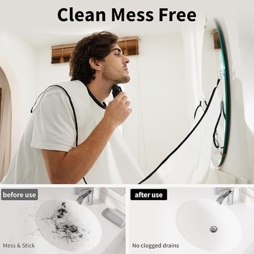 Beard Bib with2 Hooks,Men’s No - Men Grooming Usa recension och pris