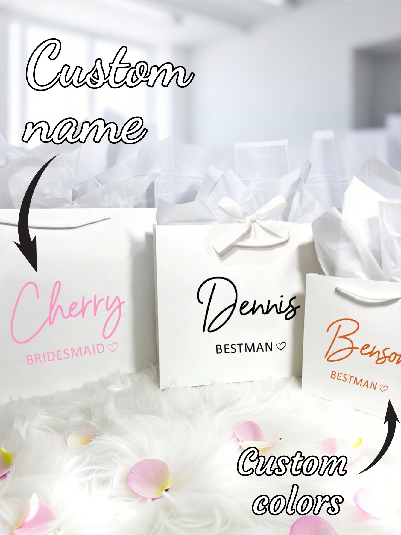 1pc Custom Wedding Bridesmaid  - Men Grooming Usa recension och pris