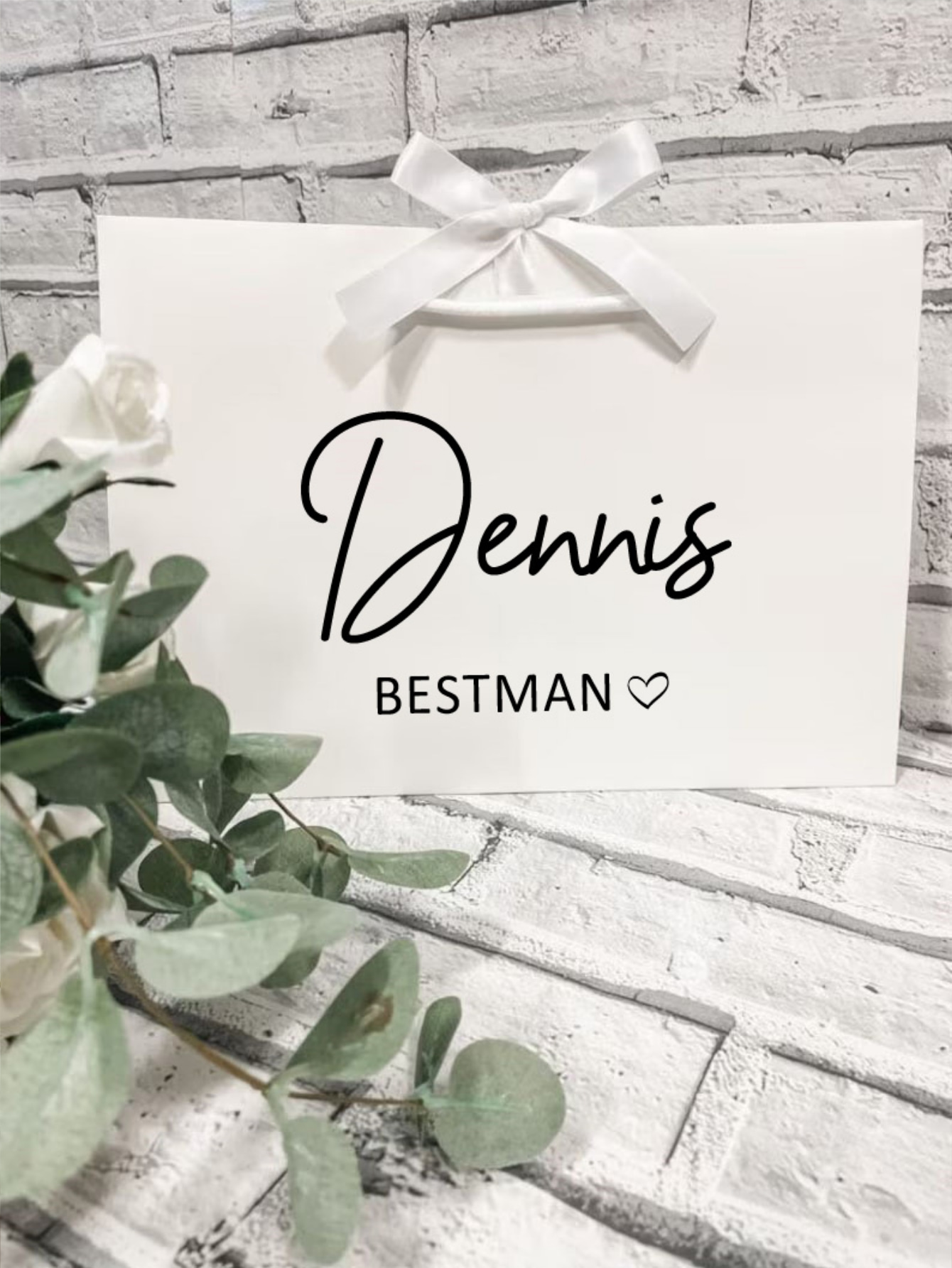 1pc Custom Wedding Bridesmaid  - Men Grooming Usa recension och pris