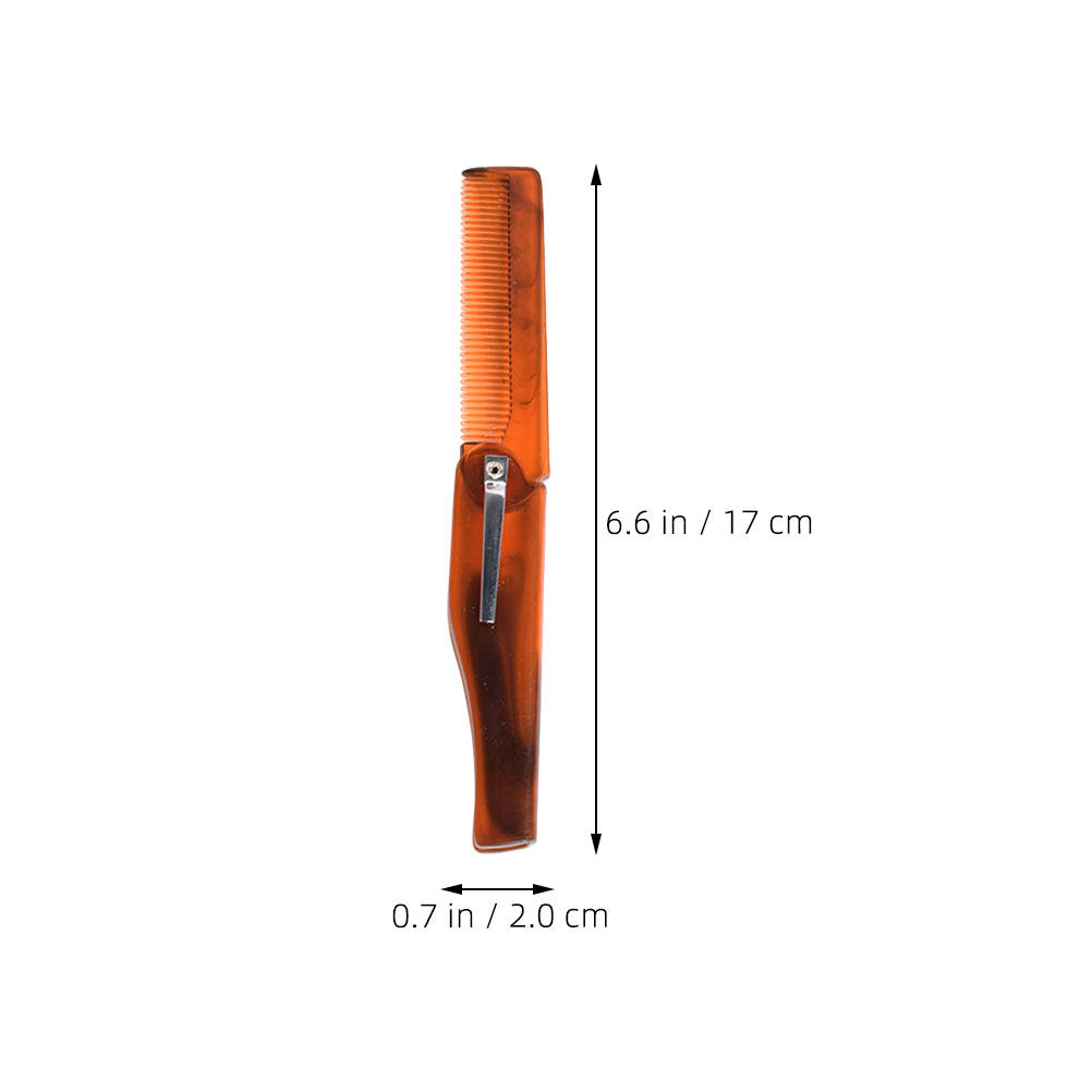 Foldable Pocket Comb for Men F - Men'S Beard Grooming recension och pris