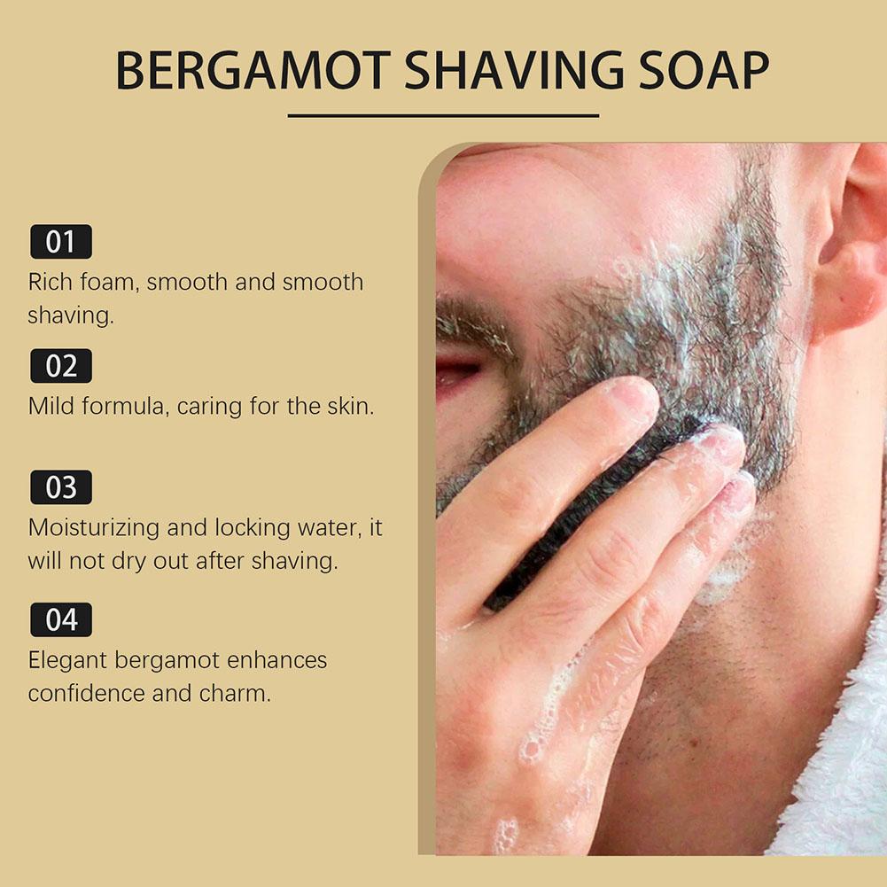 Bergamot Shaving Soap for Men  - Men'S Beard Grooming recension och pris