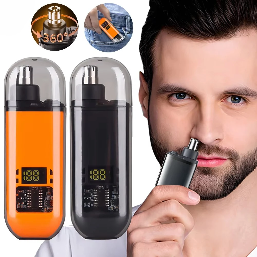 Rechargeable Nose Hair Trimmer - Men'S Grooming Hair Removal recension och pris