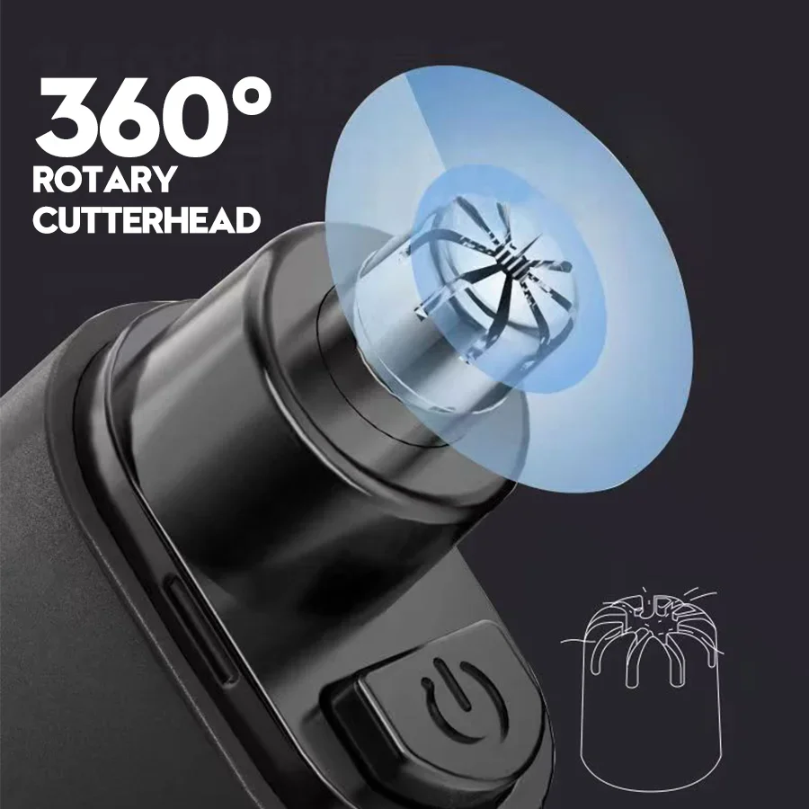 Rechargeable Nose Hair Trimmer - Men'S Grooming Hair Removal recension och pris