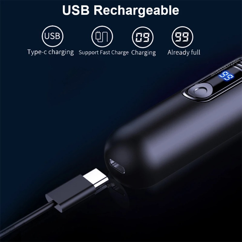 Electric Nose Hair Trimmer for - Men'S Grooming Hair Removal recension och pris