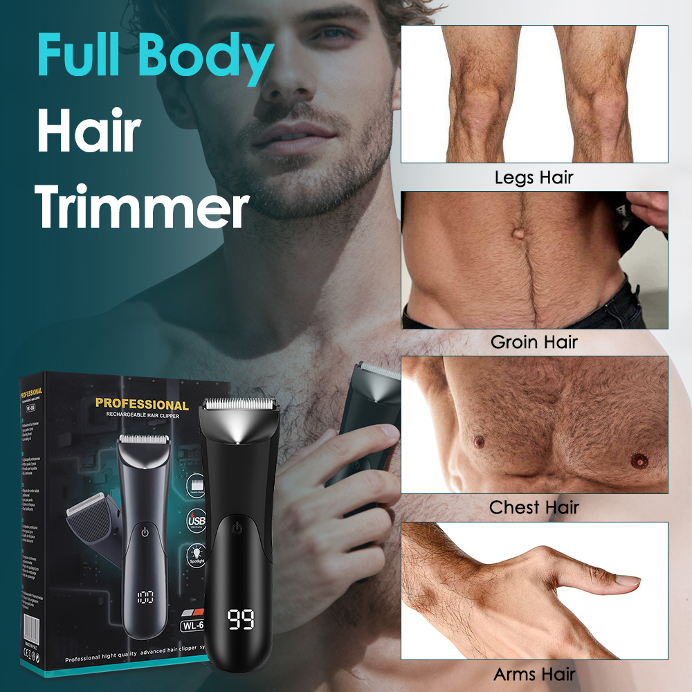 Man Beard Shaver Electric Groi - Men'S Grooming Underarm recension och pris