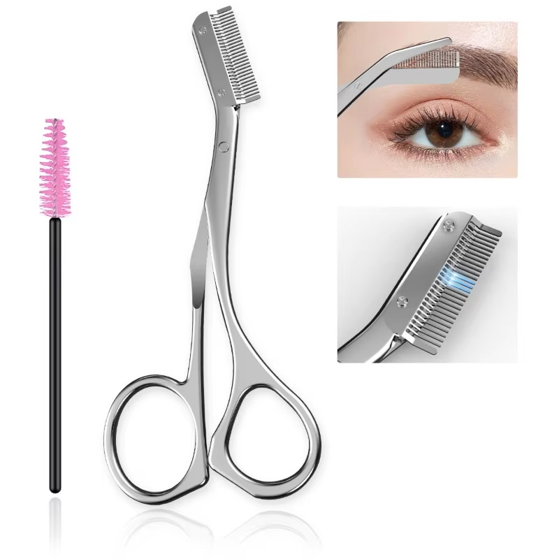 Stainless Steel Eyebrow Trimme - Men'S Grooming Hair Removal recension och pris