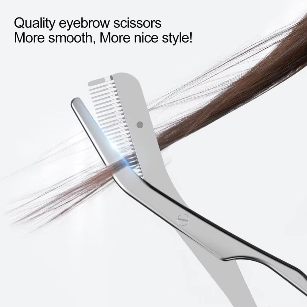 Stainless Steel Eyebrow Trimme - Men'S Grooming Hair Removal recension och pris