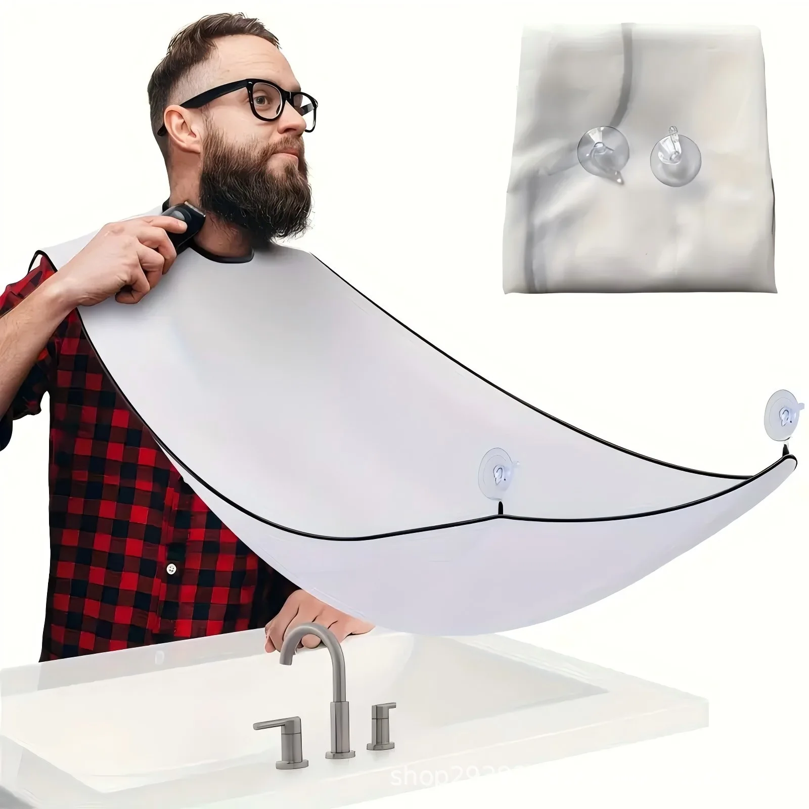 Beard Shaper Cape, Barber Cape - Men Grooming Usa recension och pris
