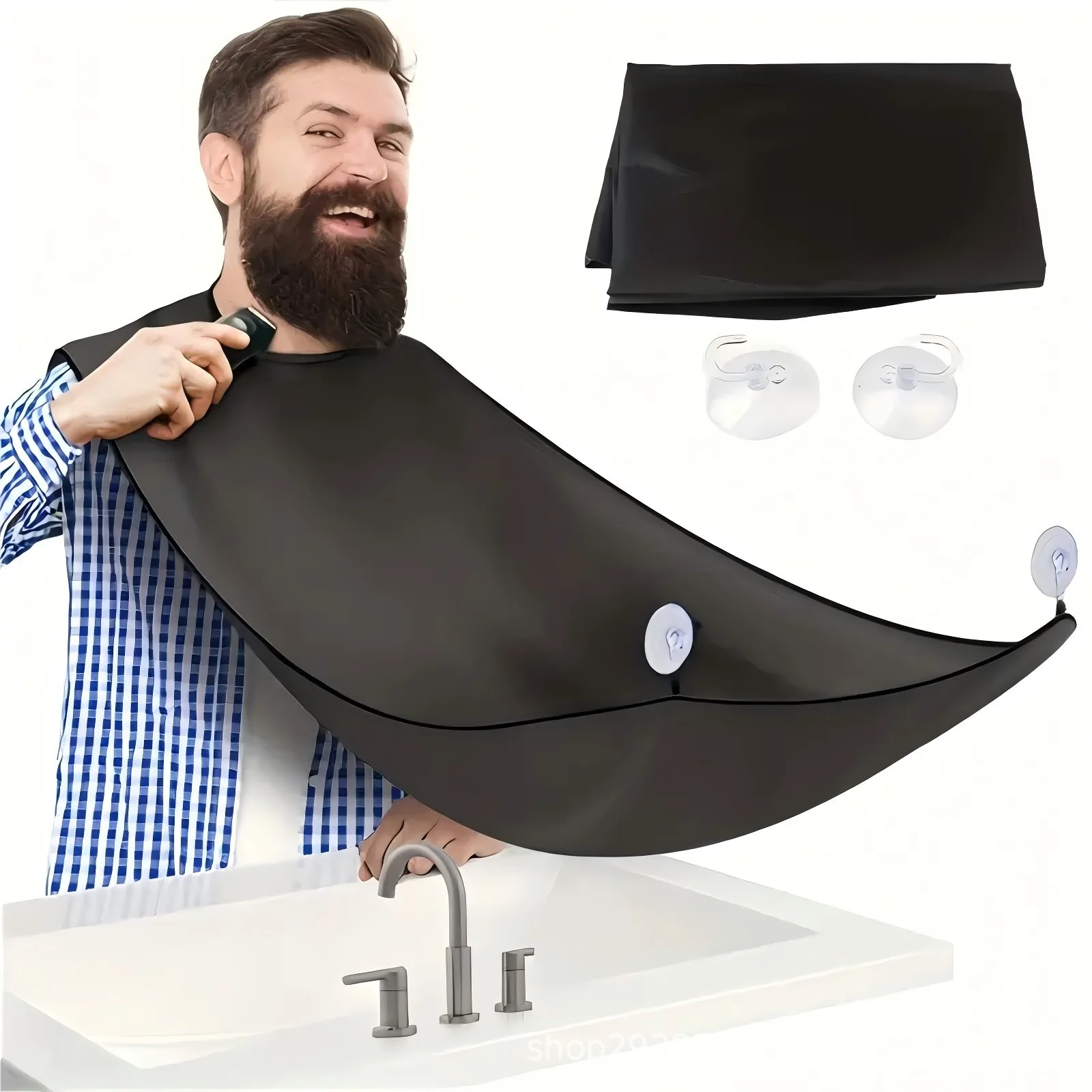 Beard Shaper Cape, Barber Cape - Men Grooming Usa recension och pris