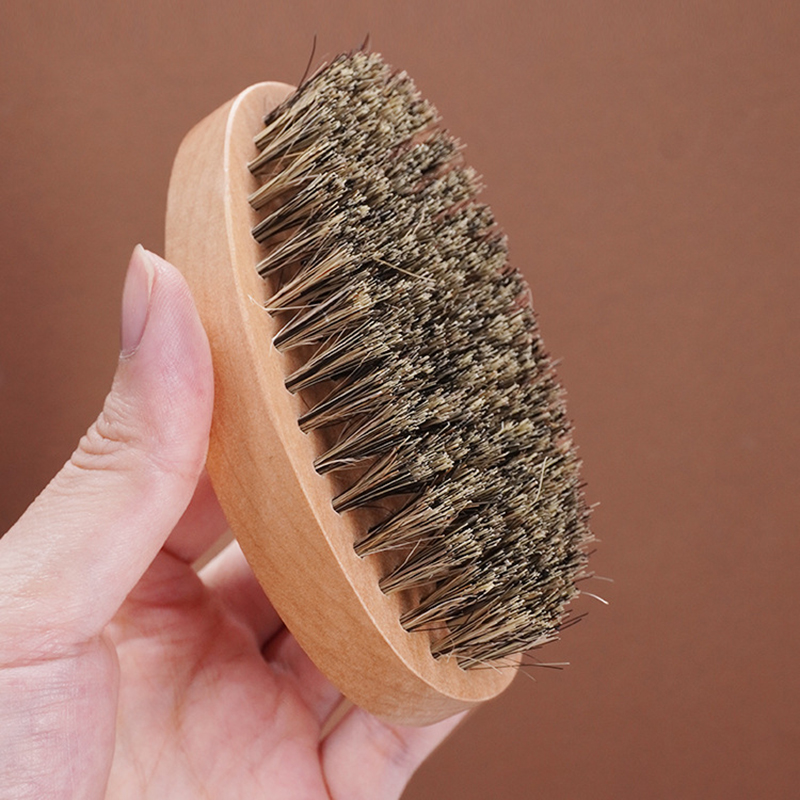 Natural Boar Bristle Beard Bru - Men'S Beard Grooming recension och pris
